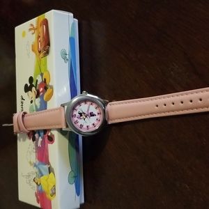 Disney Minnie Mouse Time Teaching Watch NWOT